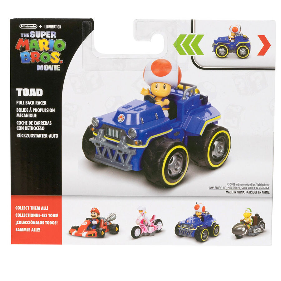 Imagen 9 de Figura Toad Kart La Pelicula Mario Kart 7Cm