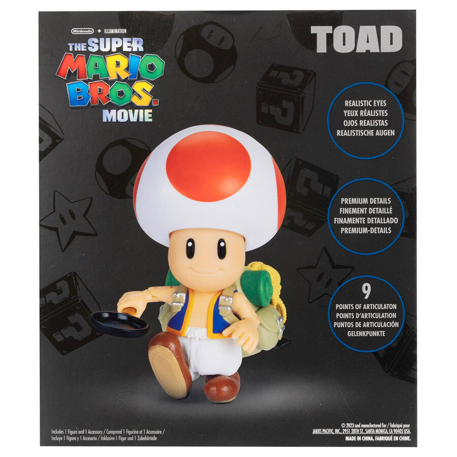 Imagen 9 de Figura Toad La Pelicula Super Mario Bros 13Cm