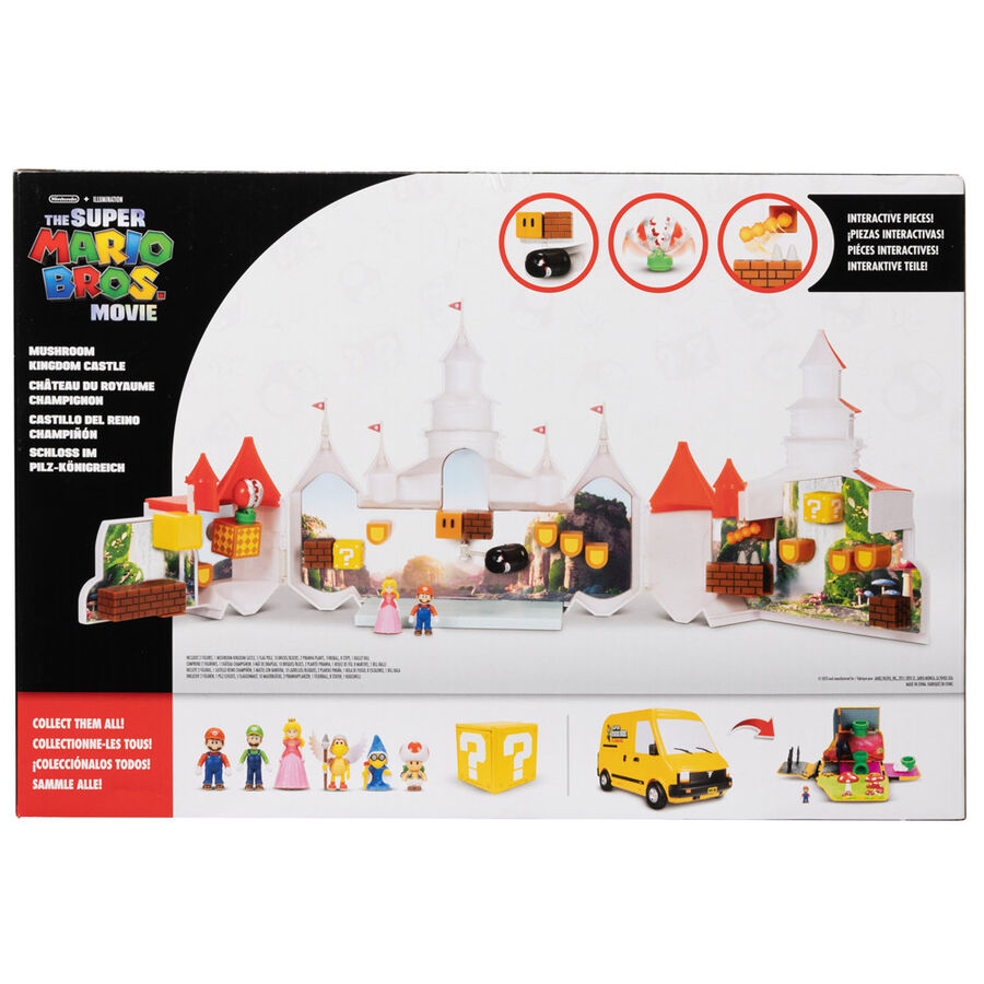 Imagen 12 de Playset Mini + 2 Figuras Super Mario La Película Super Mario Bros