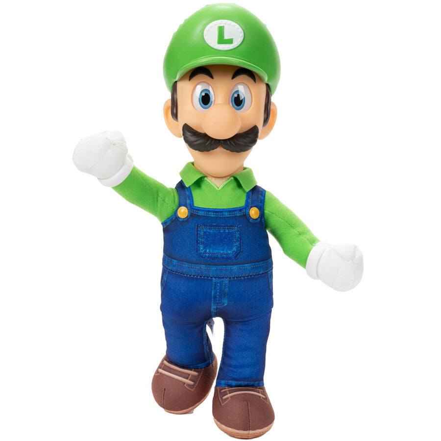 Imagen 2 de Peluche Luigi La Pelicula Super Mario Bros 30Cm