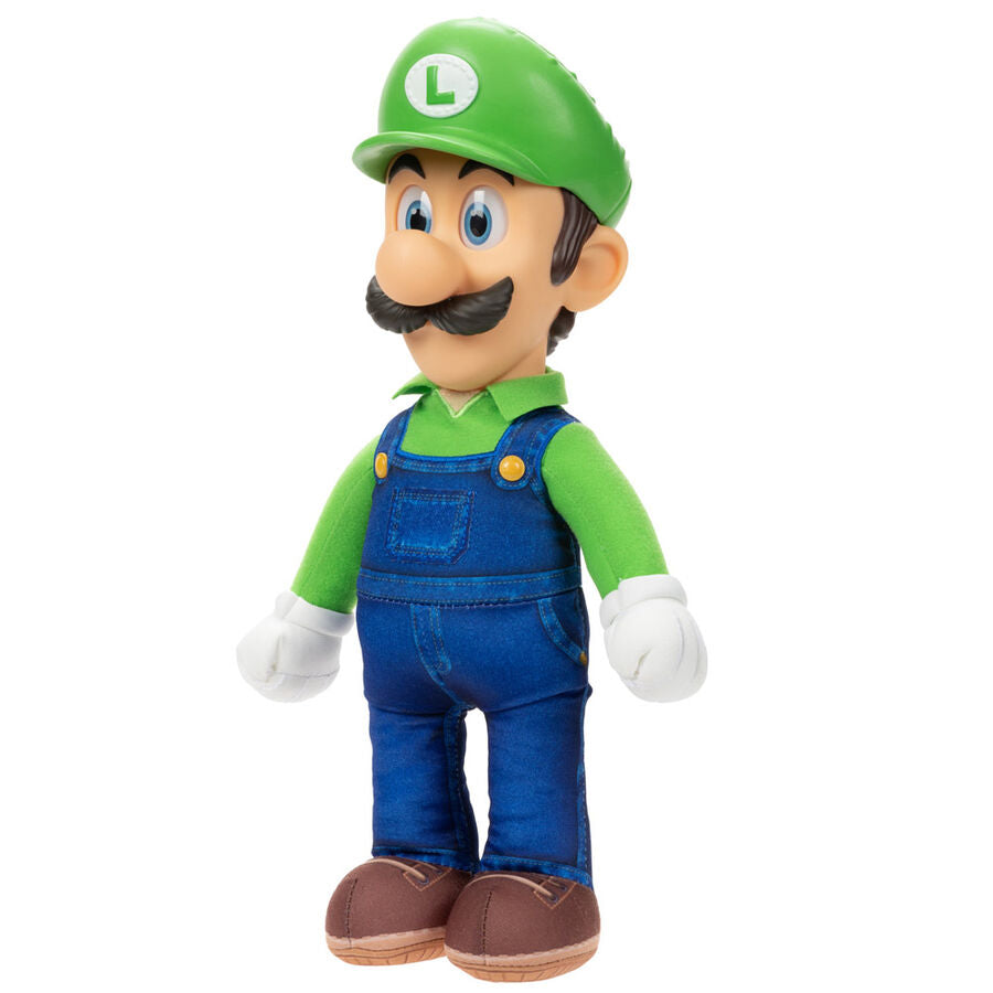 Imagen 5 de Peluche Luigi La Pelicula Super Mario Bros 30Cm