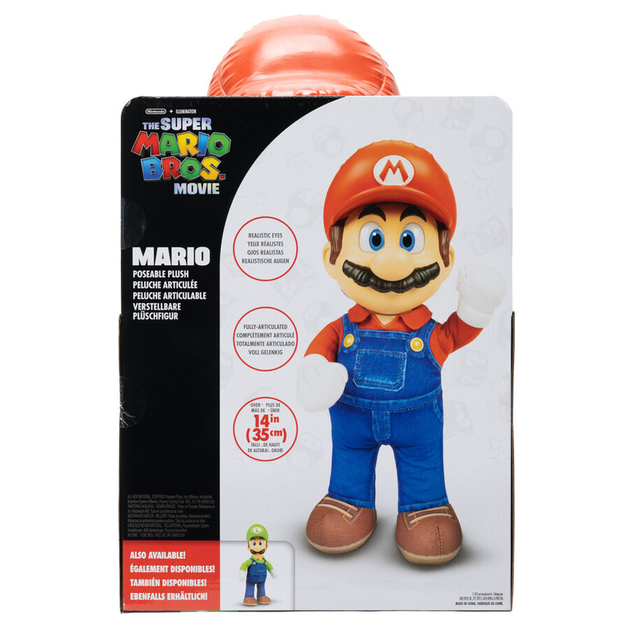 Imagen 4 de Peluche Super Mario La Pelicula Super Mario Bros 30Cm