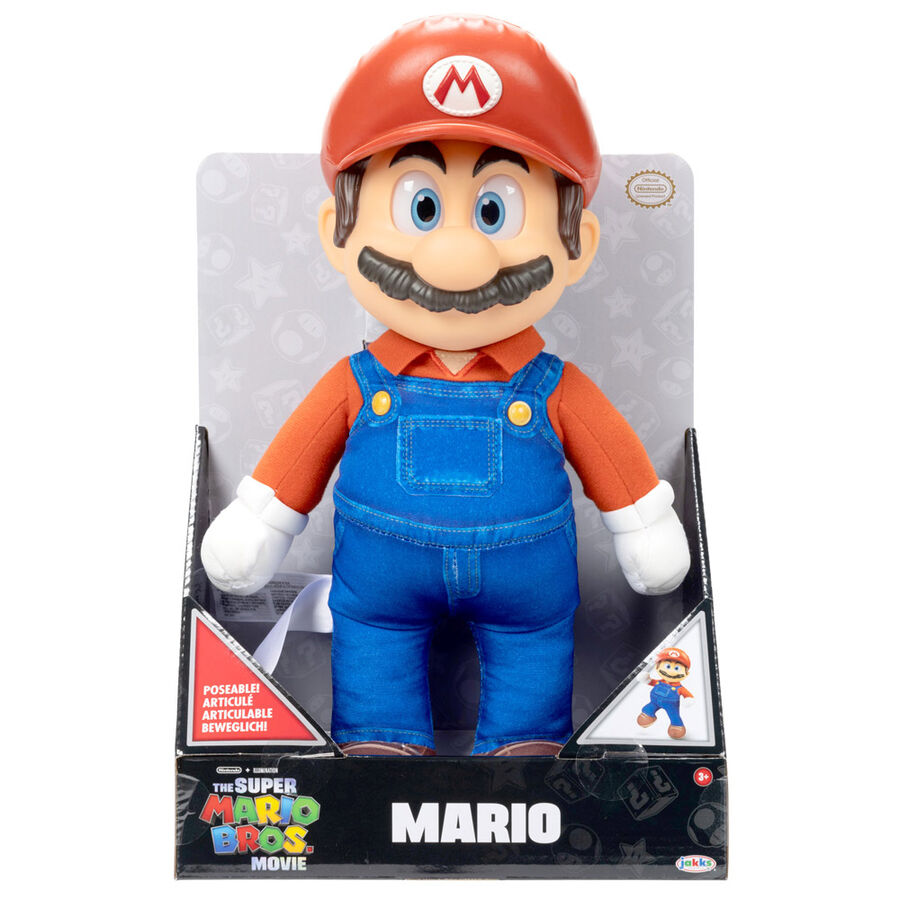 Imagen 1 de Peluche Super Mario La Pelicula Super Mario Bros 30Cm