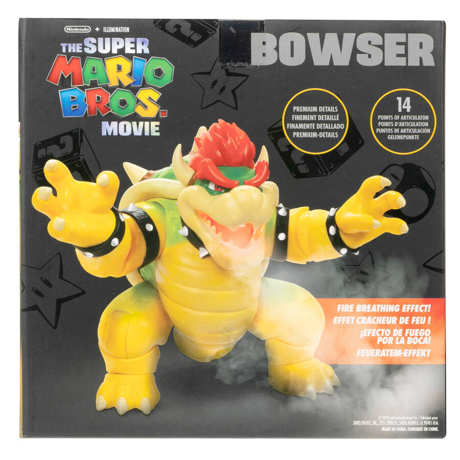 Imagen 6 de Figura Bowser La Película Super Mario Bros 17,5Cm