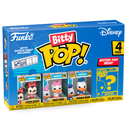 Imagen 1 de Blister 4 Figuras Bitty Pop Disney Minnie