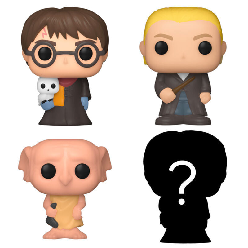 Imagen 2 de Blister 4 Figuras Bitty Pop Harry Potter - Harry Potter