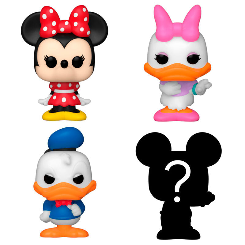 Imagen 2 de Blister 4 Figuras Bitty Pop Disney Minnie