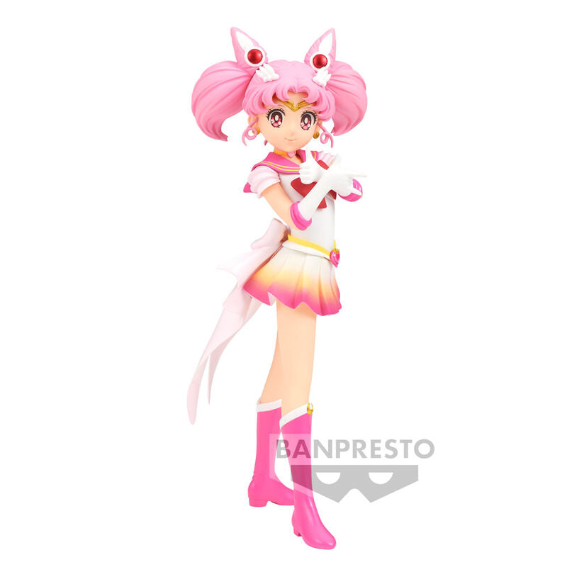 Imagen 1 - Figura Super Sailor Chibi Moon Ver.b Glitter & Glamours Pretty Guardian Sailor Moon Eternal The Movie 17Cm
