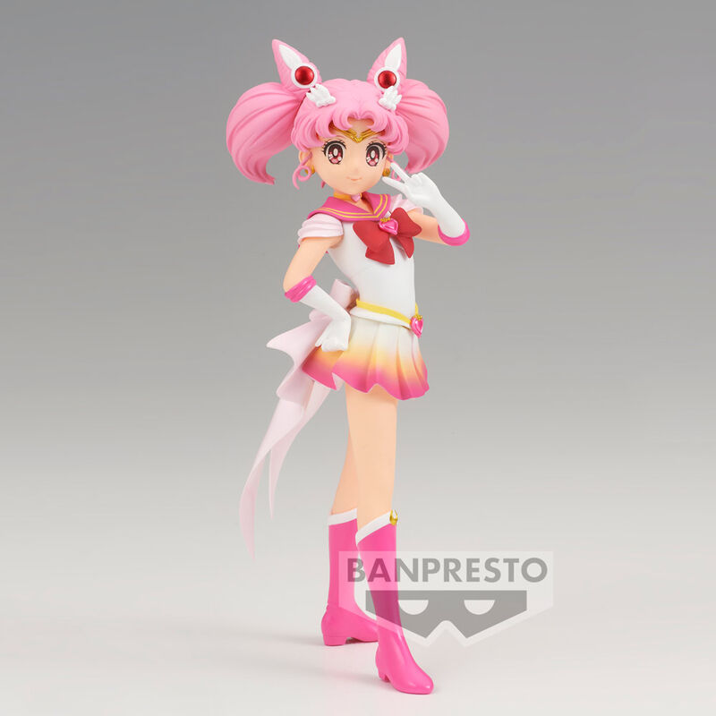 Imagen 2 - Figura Super Sailor Chibi Moon Ver.a Glitter & Glamours Pretty Guardian Sailor Moon Eternal The Movie 17Cm