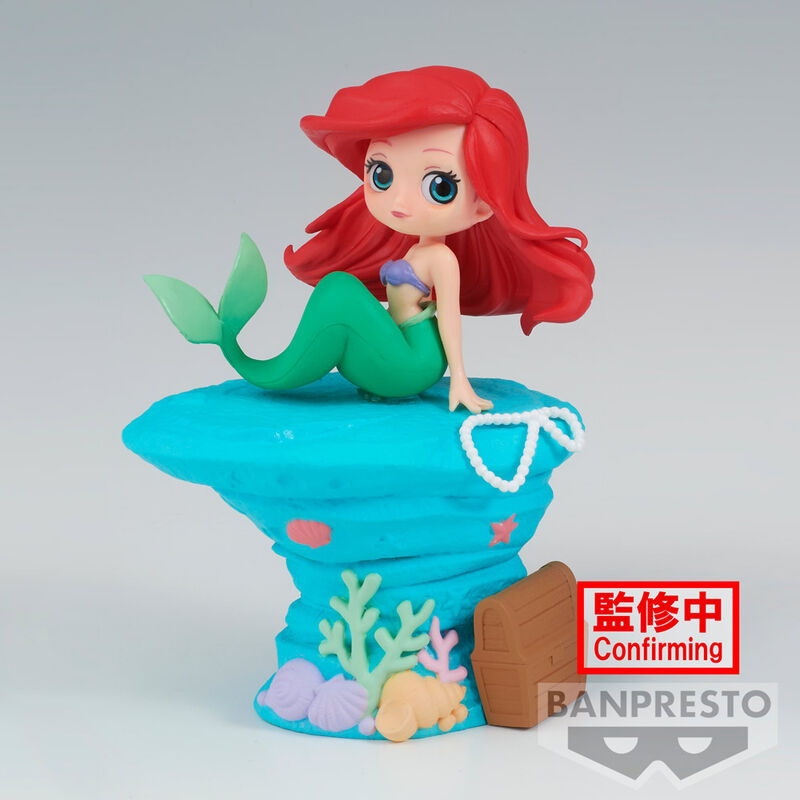 Imagen 2 de Figura Ariel Ver.A La Sirenita Disney Characters Q Posket 9Cm