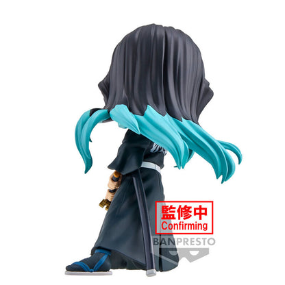 Imagen 3 - Figura Muichiro Tokito Ii Demon Slayer Kimetsu No Yaiba Q Posket 14Cm