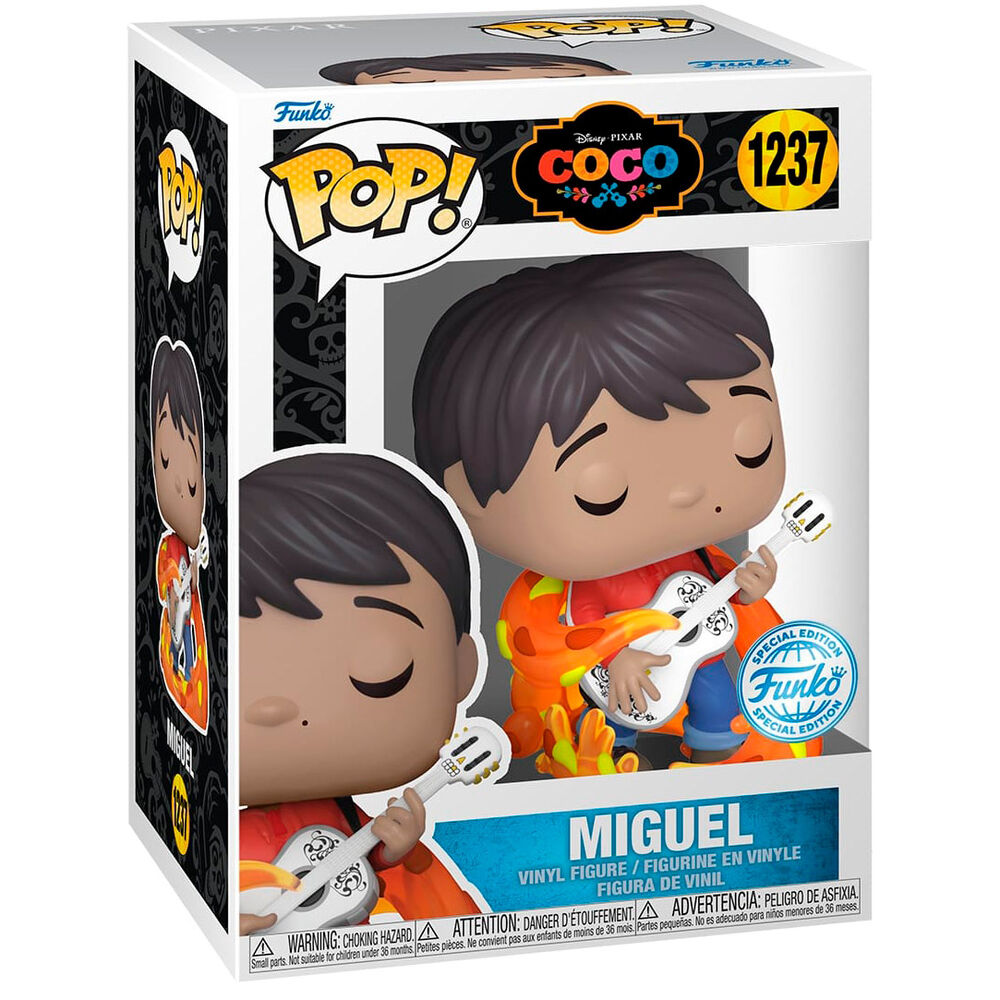 Imagen 3 de Figura Pop Disney Pixar Coco Miguel Exclusive