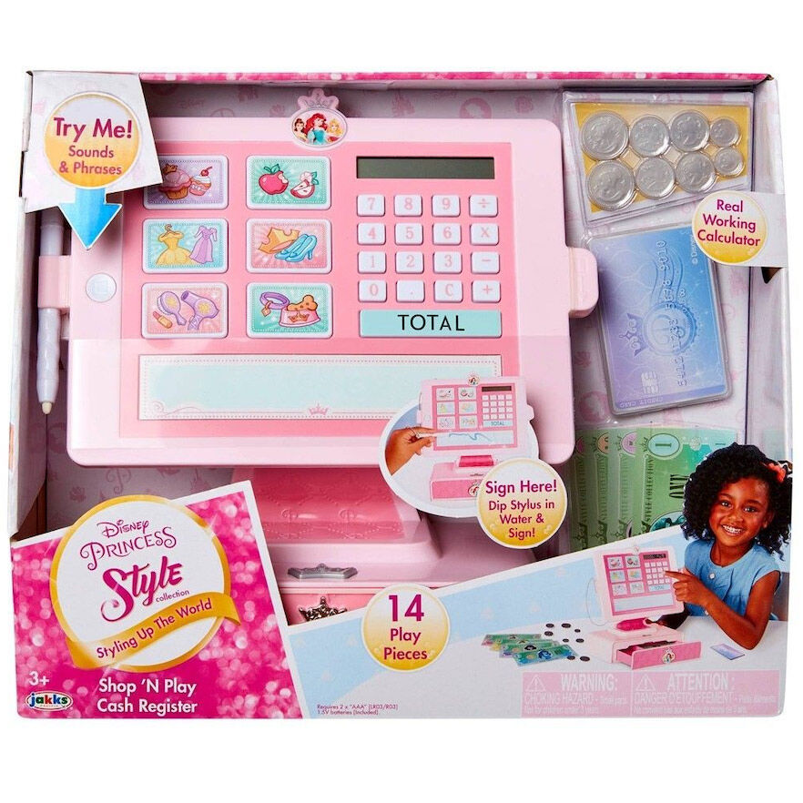 Imagen de Caja Registradora Princesas Disney parte de nuestra colección en Espadas y más, sitio oficial.