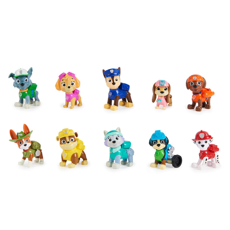 Imagen 4 de Blister 10 Figuras Patrulla Canina Paw Patrol