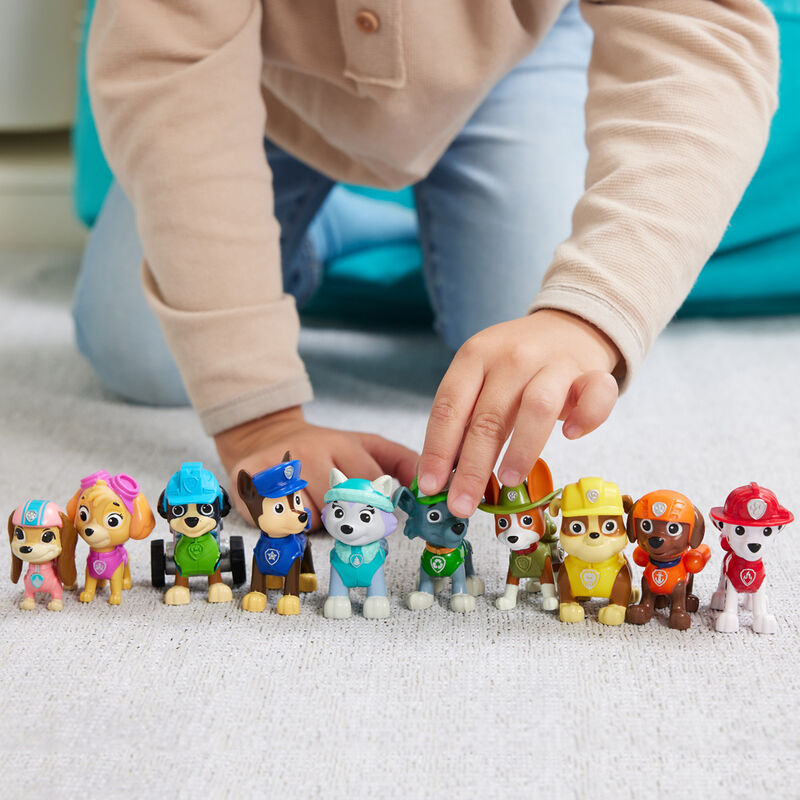 Imagen 5 de Blister 10 Figuras Patrulla Canina Paw Patrol