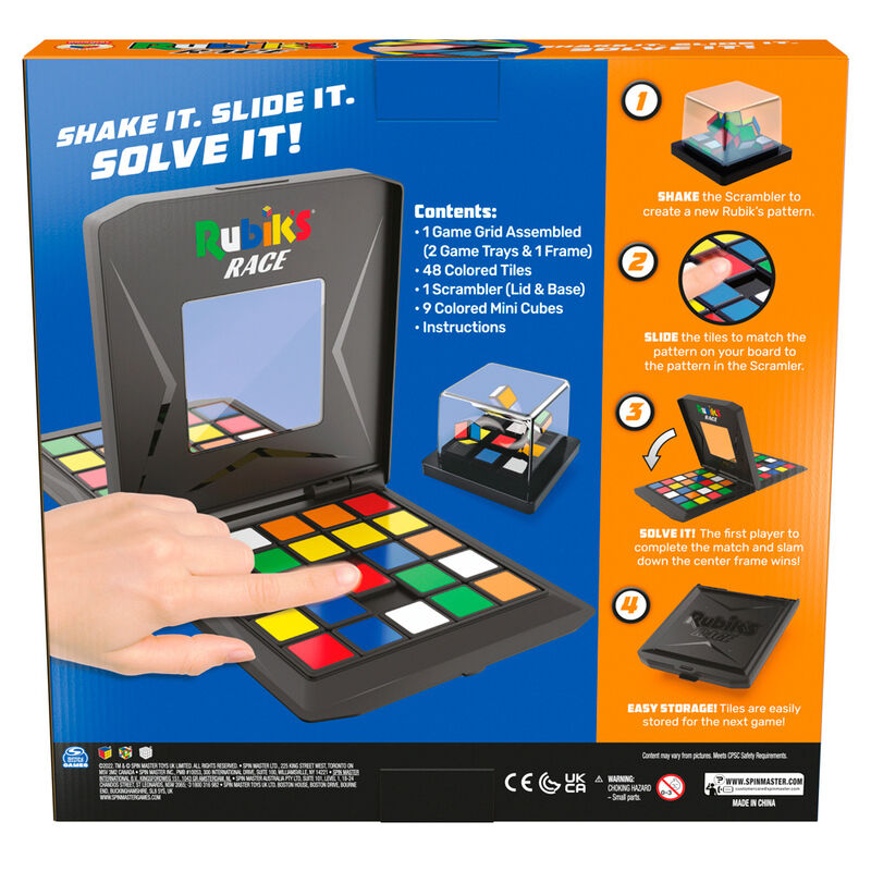 Imagen de Juego Mesa Rubiks Race Refresh parte de nuestra colección en Espadas y más, sitio oficial.