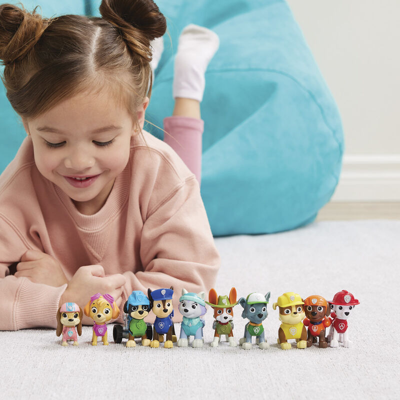 Imagen 6 de Blister 10 Figuras Patrulla Canina Paw Patrol