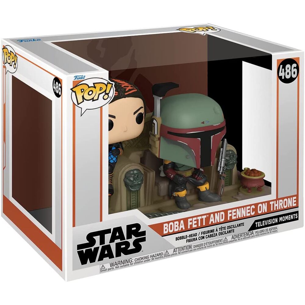 Imagen 2 de Figura Pop Star Wars Mandalorian Boba Fett And Fennec Shand