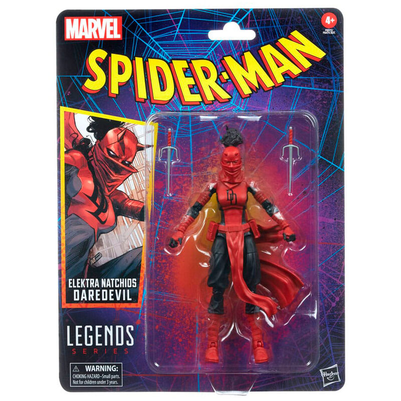 Imagen 4 - Figura Elektra Natchios Daredevil Spiderman Marvel 15Cm