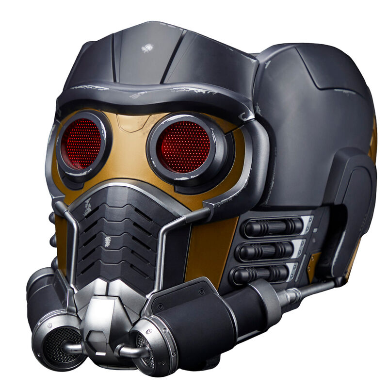 Imagen de Casco Electronico Star Lord Guardianes De La Galaxia Infinite Saga Marvel parte de nuestra colección en Espadas y más, sitio oficial.