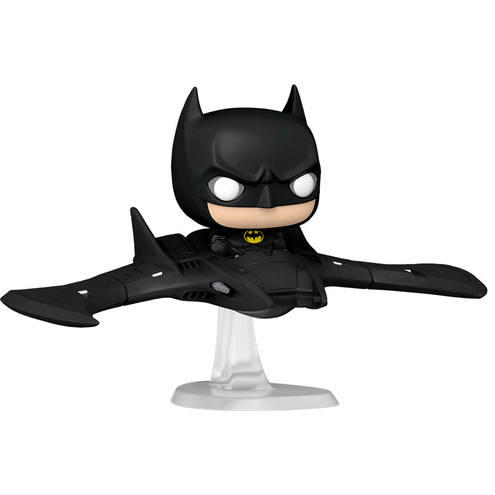 Imagen 2 de Figura Pop Ride Deluxe Dc Comics The Flash Batman In Batwing