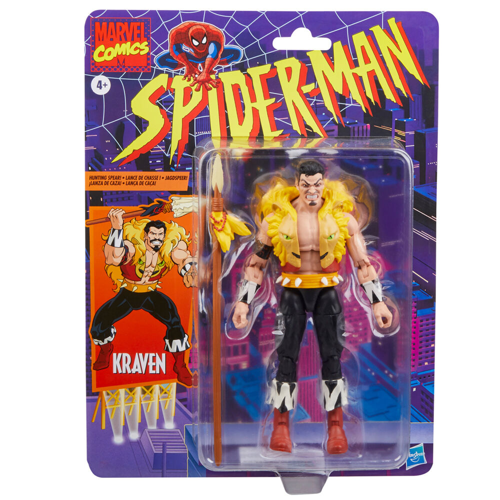 Imagen 2 de Figura Kraven Spiderman Marvel Comics 15Cm