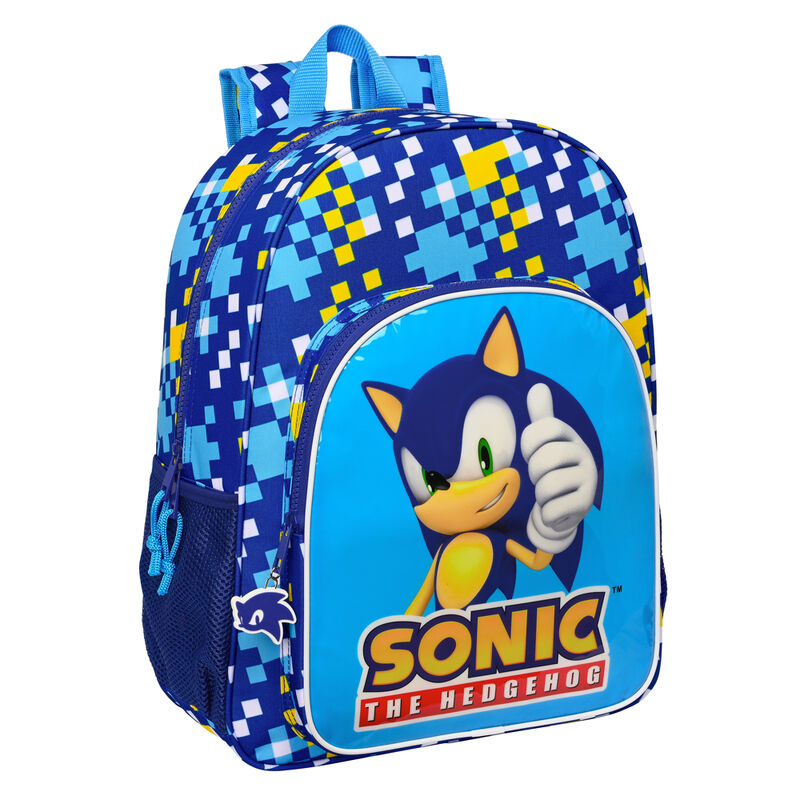 Imagen 1 de Mochila Speed Sonic The Hedgehog 42Cm Adaptable