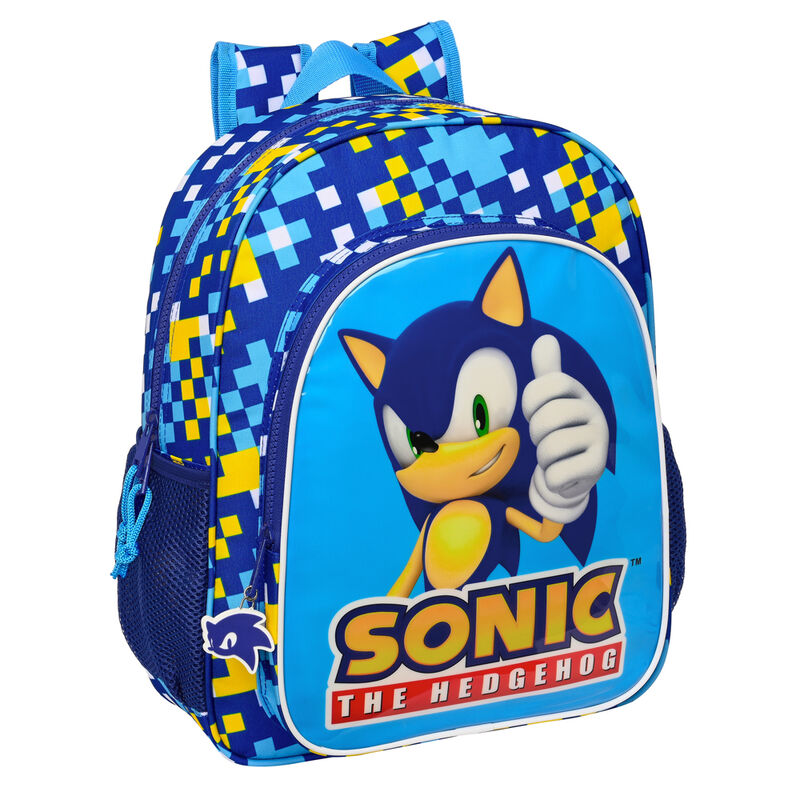 Imagen 1 de Mochila Speed Sonic The Hedgehog 38Cm Adaptable