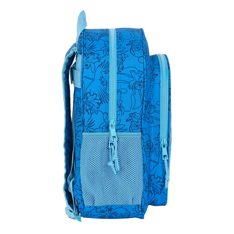 Imagen 3 de Mochila Stitch Disney 38Cm Adaptable