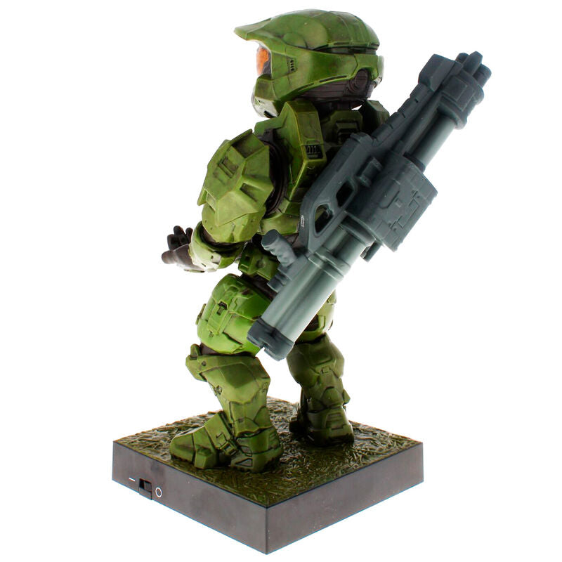 Imagen 2 de Cable Guy Soporte Sujecion Figura Master Chief Halo Infinite Con Luz 21Cm