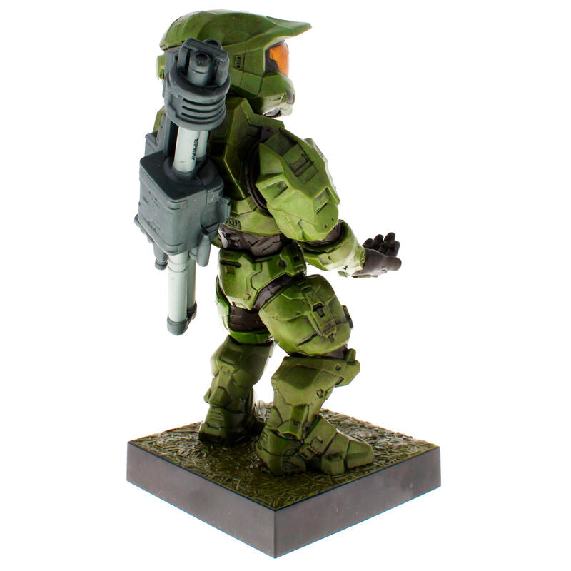 Imagen 3 de Cable Guy Soporte Sujecion Figura Master Chief Halo Infinite Con Luz 21Cm