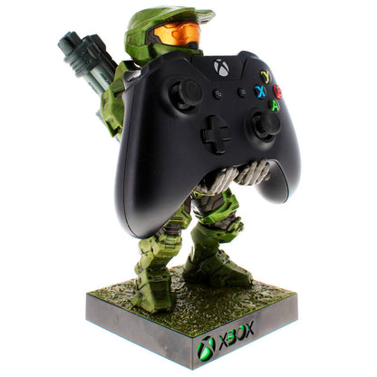 Imagen 6 de Cable Guy Soporte Sujecion Figura Master Chief Halo Infinite Con Luz 21Cm