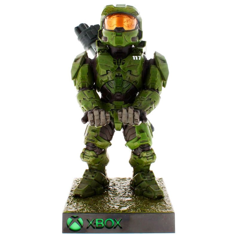 Imagen 10 de Cable Guy Soporte Sujecion Figura Master Chief Halo Infinite Con Luz 21Cm