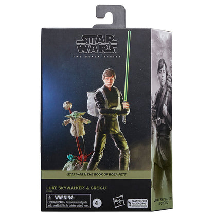 Imagen 3 de Figura Luke Skywalker & Grogu El Libro De Boba Fett Star Wars 15Cm
