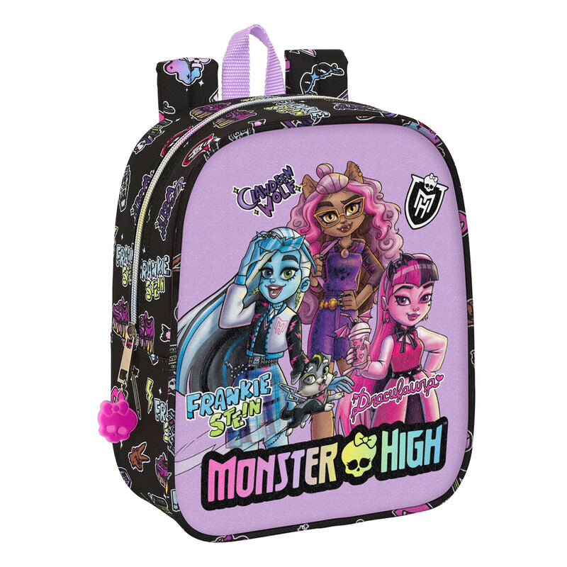 Imagen 1 de Mochila Creep Monster High 27Cm