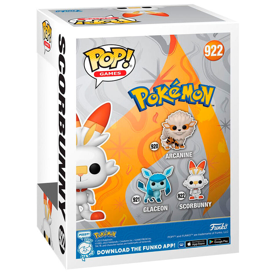 Imagen 2 de Figura Pop Pokemon Scorbunny