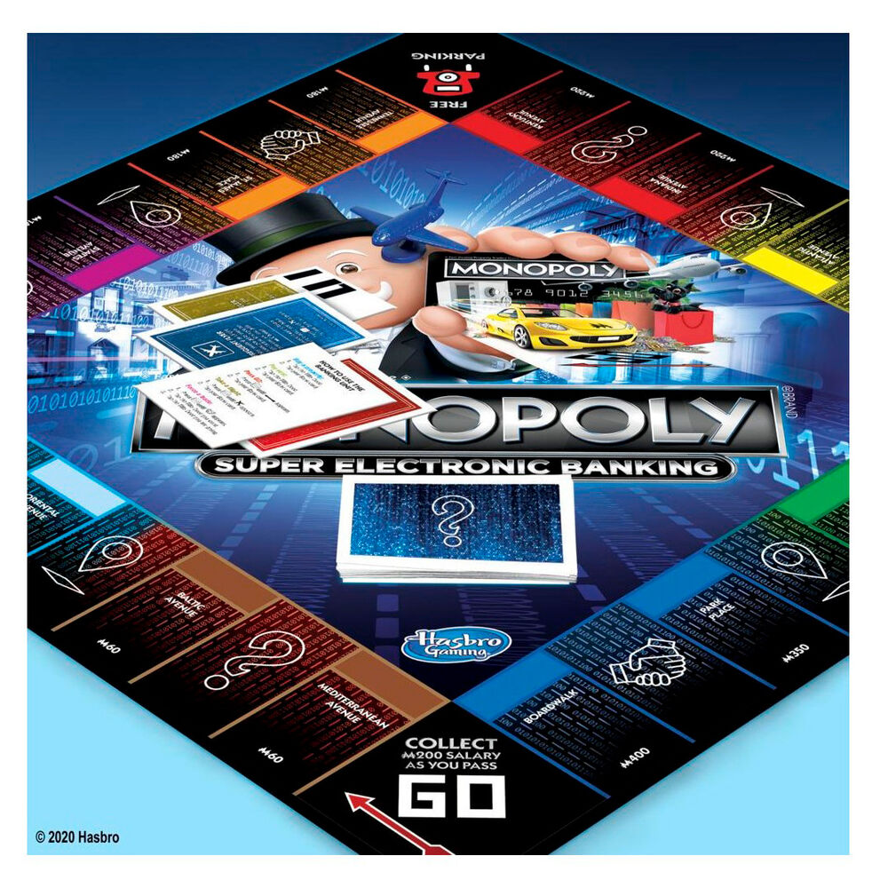 Imagen 3 de Juego Mesa Monopoly Super Electronic Banking