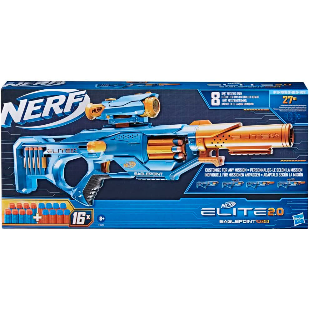 Imagen 2 de Lanzador Eaglepoint Rd-8 Elite 2.0 Nerf