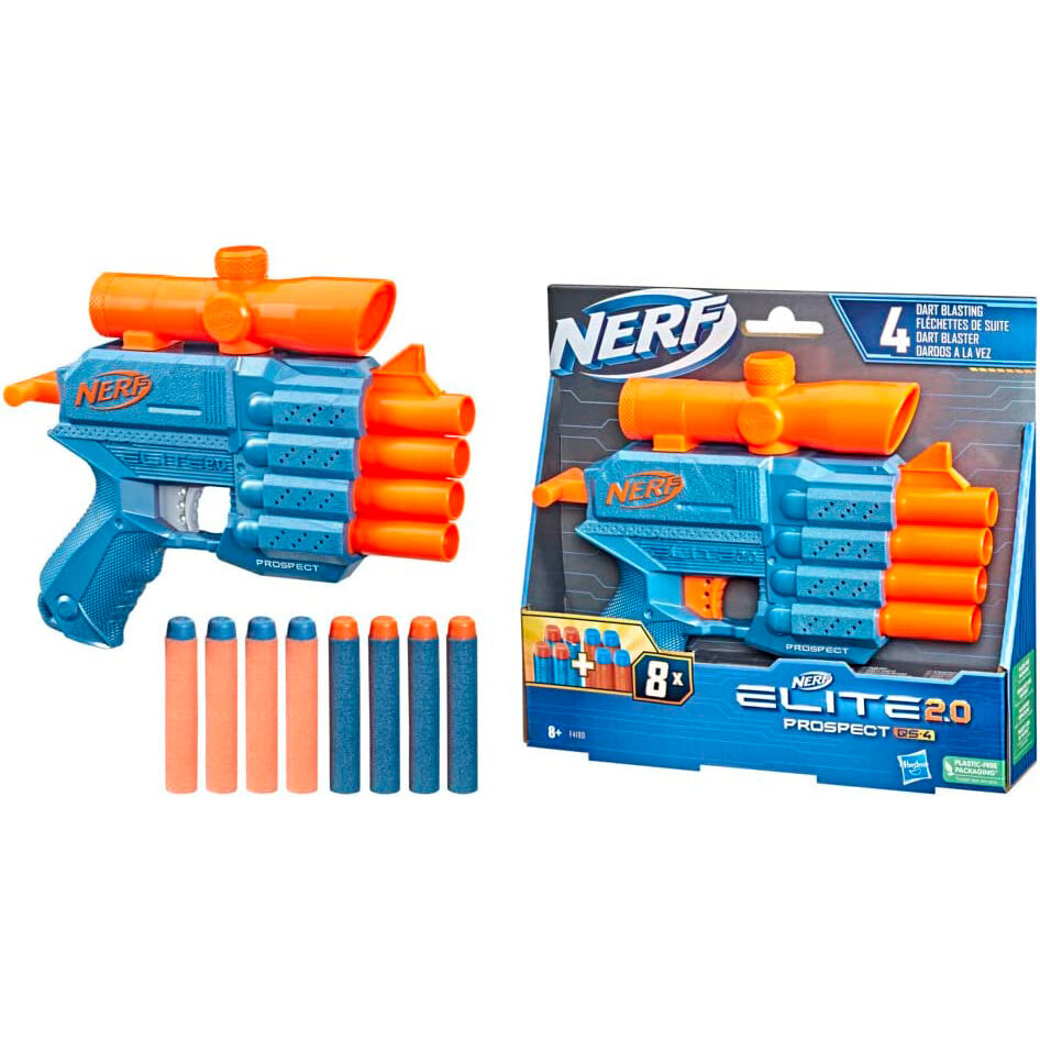 Imagen 1 - Lanzador Prospect Qs-4 Elite 2.0 Nerf
