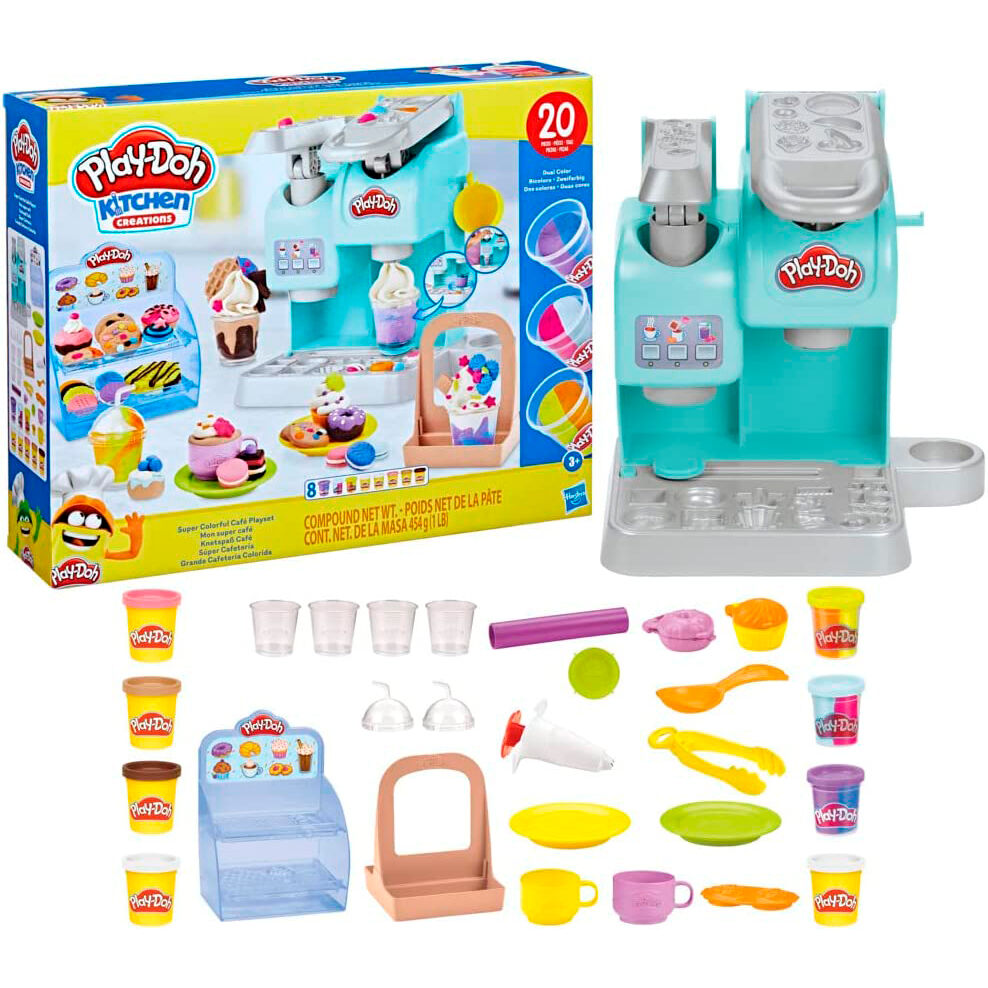 Imagen 5 de Super Cafetera Colorida Kitchen Creations Play-Doh