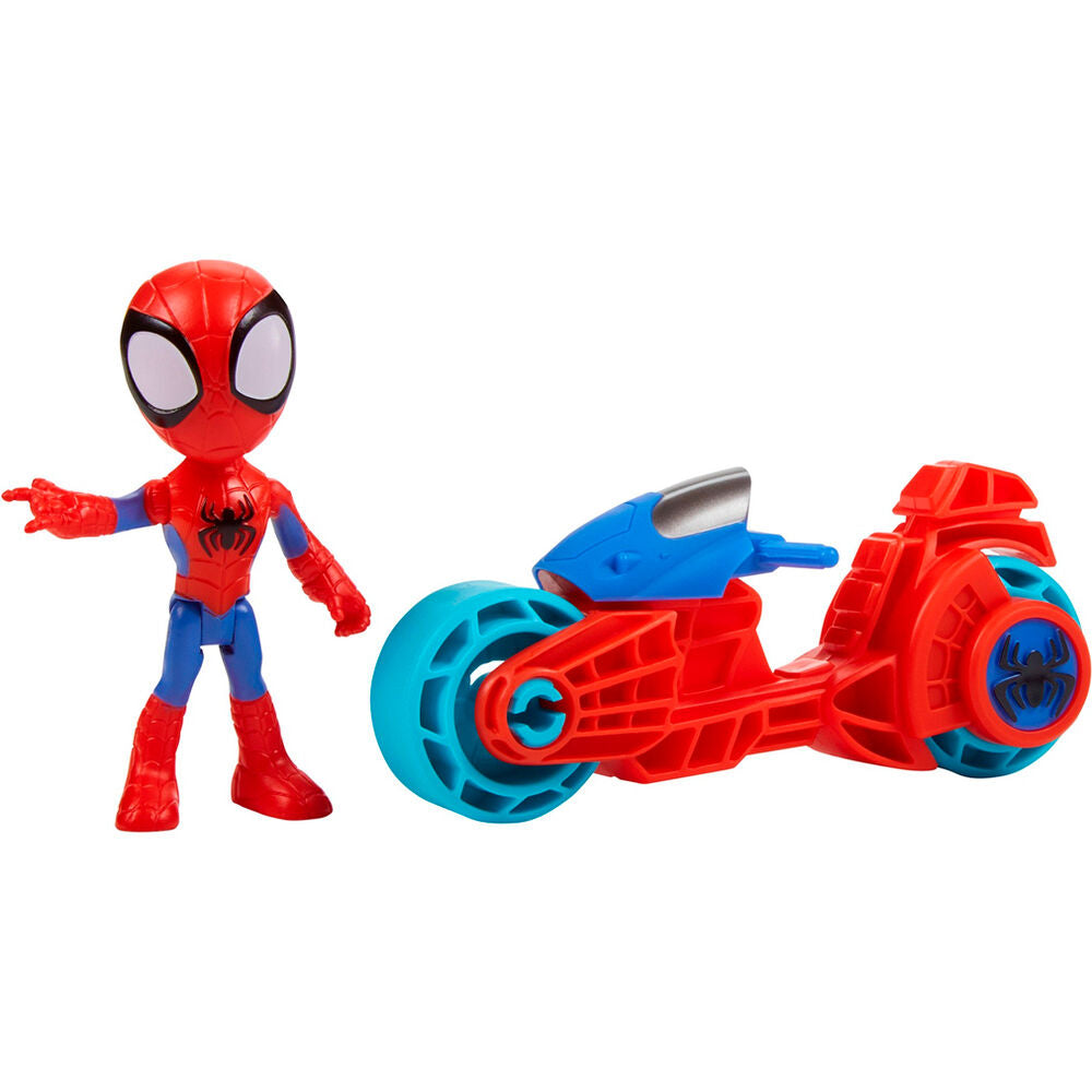 Imagen 3 - Vehiculo Moto Spidey - Spidey Amazing Friends Marvel