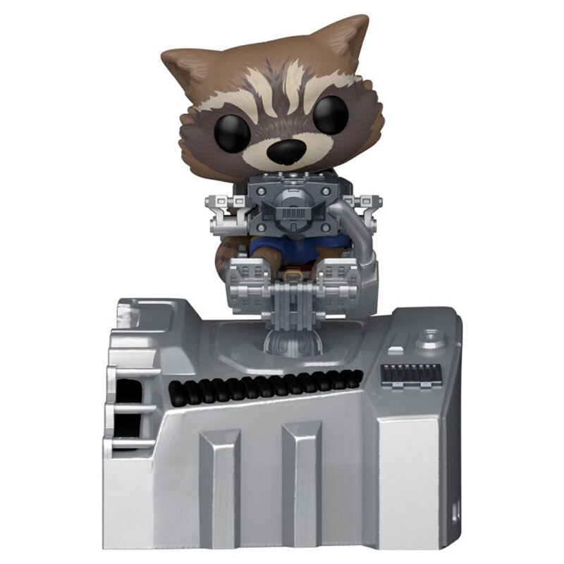 Imagen 2 de Figura Pop Deluxe Marvel Guardianes De La Galaxia Guardians Ship Rocket Exclusive