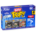 Imagen de Blister 4 Figuras Bitty Pop Dc Comics Batman parte de nuestra colección en Espadas y más, sitio oficial.