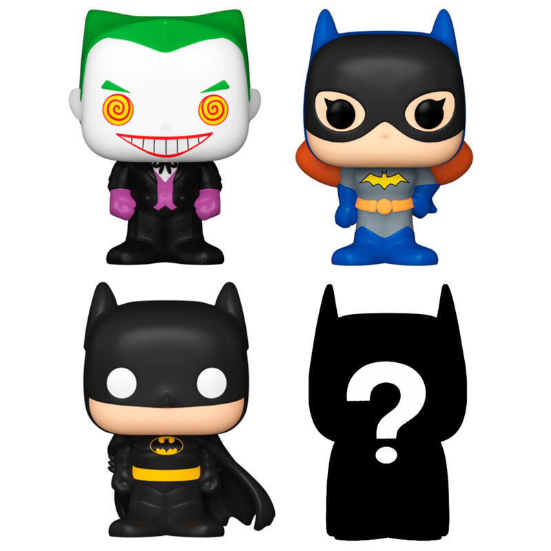 Imagen 2 de Blister 4 Figuras Bitty Pop Dc Comics The Joker