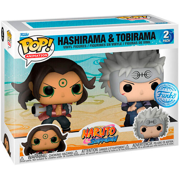 Imagen 1 de Blister 2 Figuras Pop Naruto Shippuden Hashirama & Tobirama Exclusive