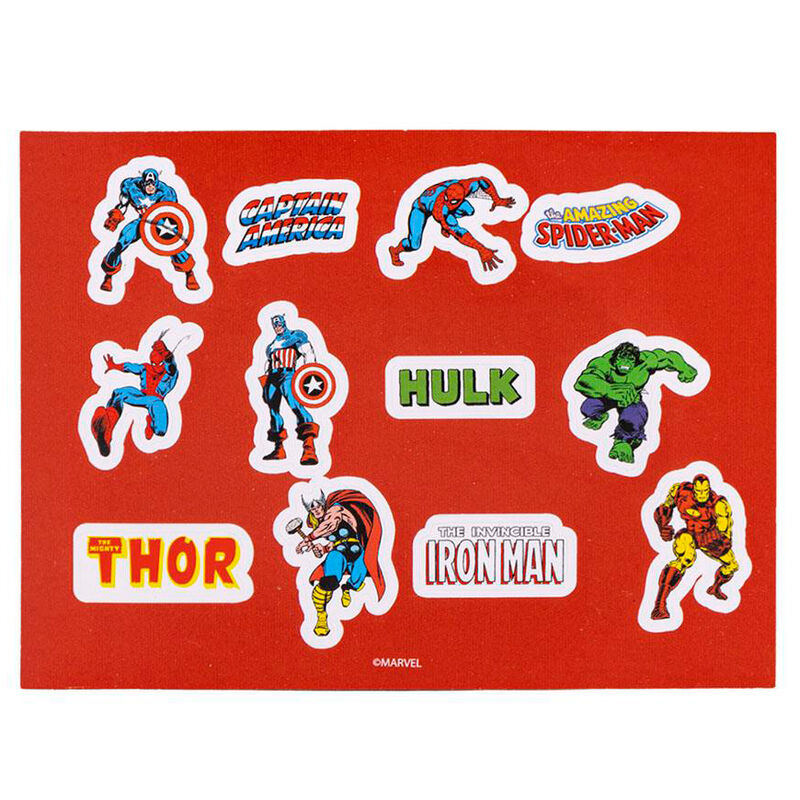Imagen 5 de Set Papeleria Coloreable Vengadores Avengers Marvel