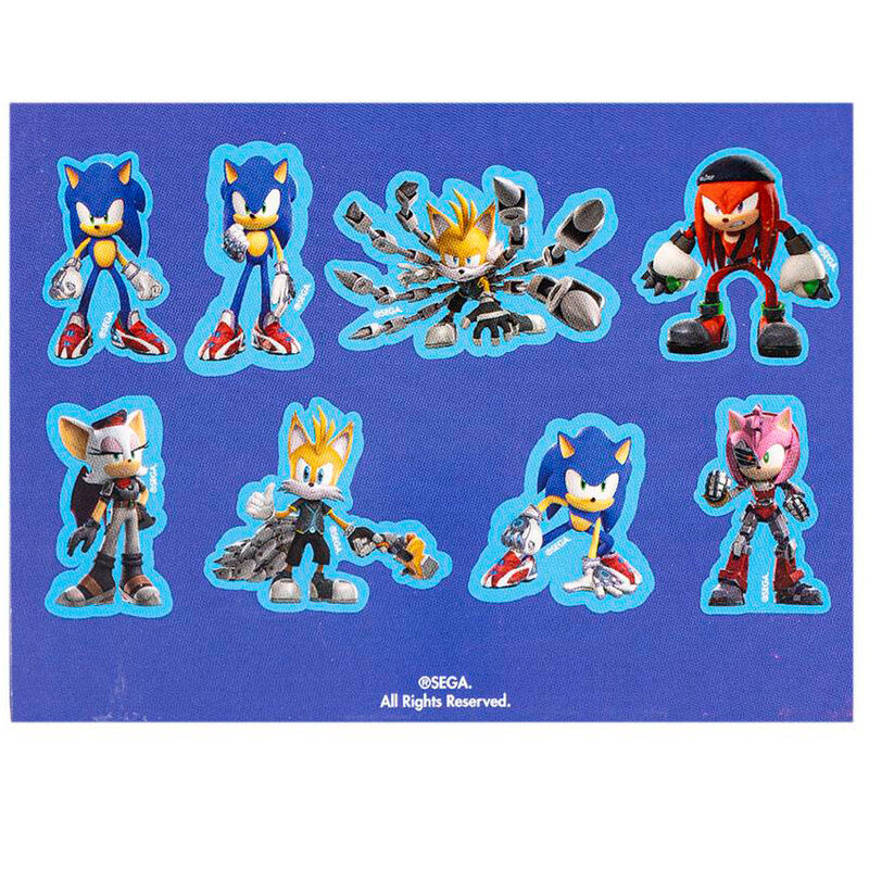 Imagen 5 de Set Papeleria Coloreable Sonic Prime