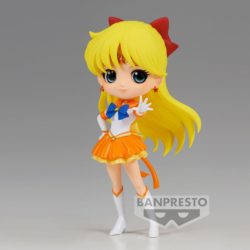 Imagen 2 - Figura Eternal Sailor Venus Ver.a Pretty Guardian Sailor Moon Cosmos The Movie Q Posket 14Cm
