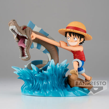 Imagen 1 - Figura Monkey D Luffy Vs Local Sea Monster Log Stories One Piece 7Cm
