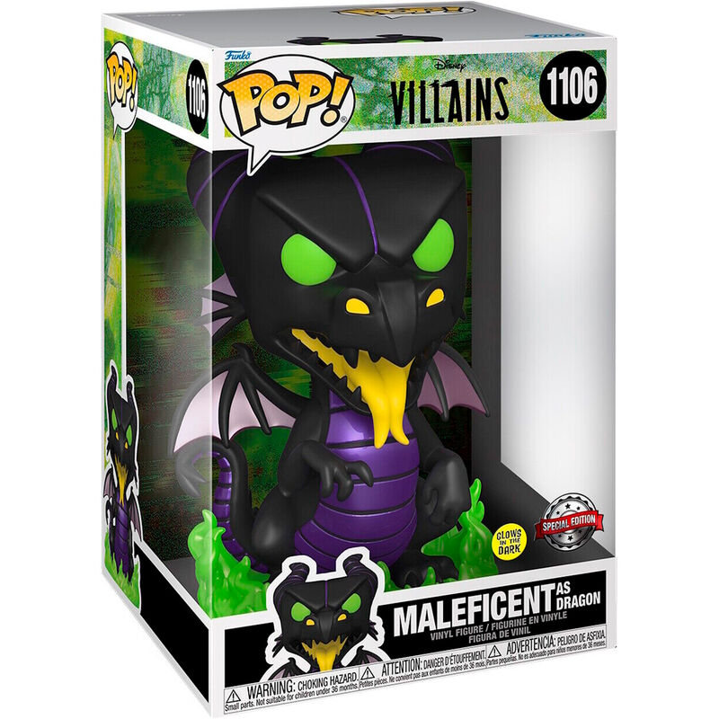 Imagen 1 de Figura Pop Disney Villains Maleficient As Dragon Exclusive 25Cm